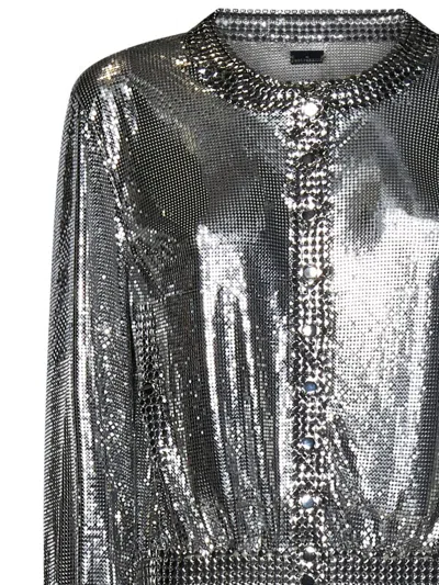 Rabanne Jacket In Silver