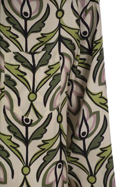 Weekend Max Mara Herno "a-shape Chamonix" Jacket In Green