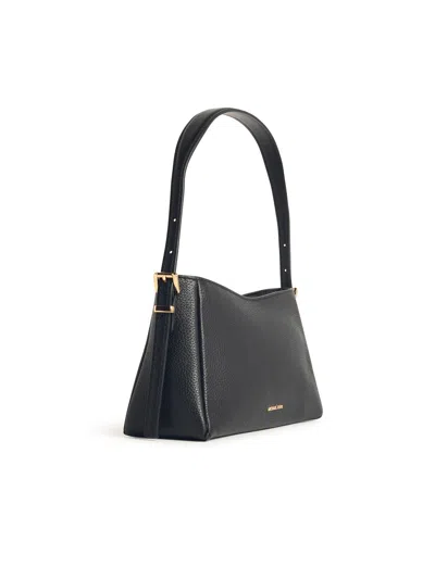 Michael Michael Kors Crossbody Moore M Black Golden Logo
