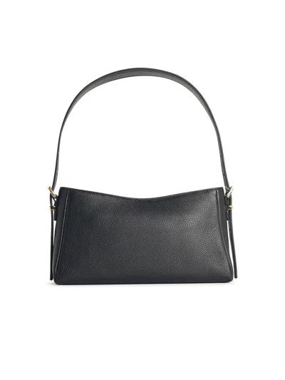 Michael Michael Kors Crossbody Moore M Black Golden Logo