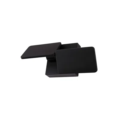 Vonn Lighting Eclipse Vmw17200bl 12" Rotative Up-down Integrated Led Wall Sconce Light In Black