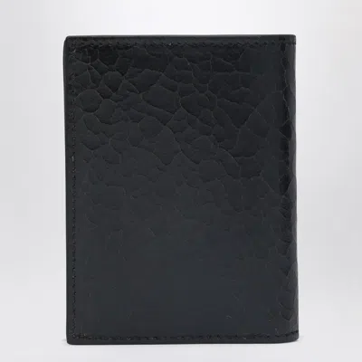 ALEXANDER MCQUEEN ALEXANDER MCQUEEN BLACK/TAN BI-FOLD WALLET 