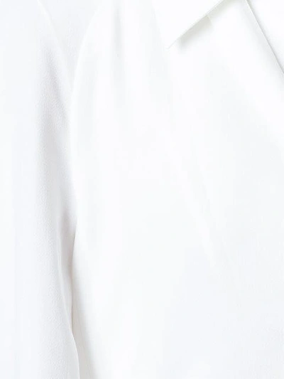 Shop Chloé Tie-neck Dress In White
