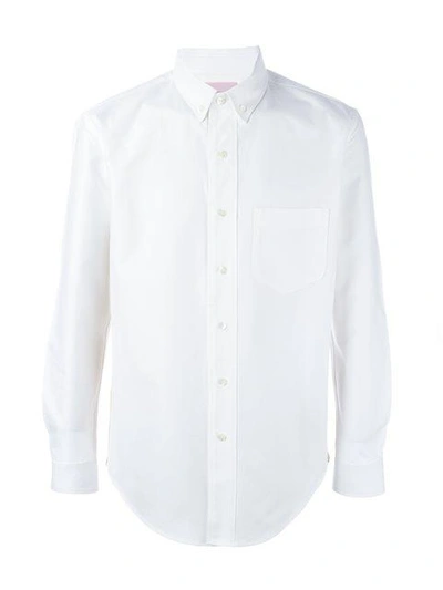 Shop Palm Angels Button In White