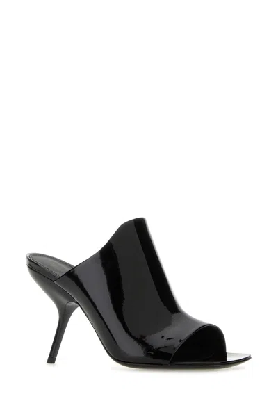 Ferragamo Women's Back Leather Slide Mules