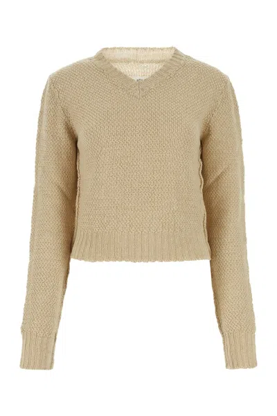 Maison Margiela Beige Hemp Sweater