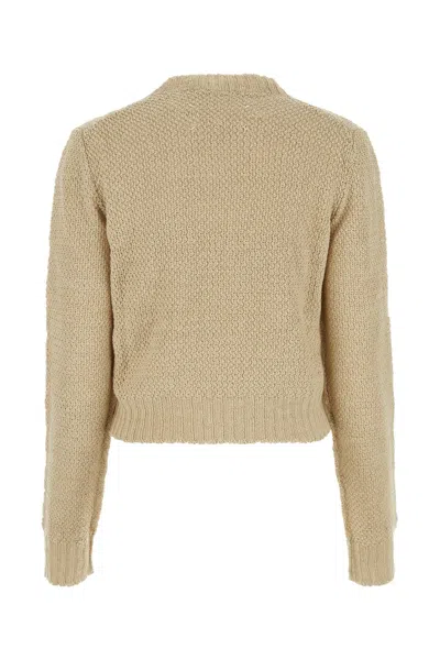 Maison Margiela Beige Hemp Sweater