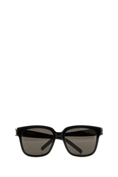 Saint Laurent Occhiali Da Sole Sl M40 In Acetato Nero  Donna