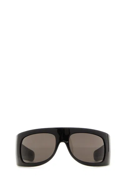 Gucci Occhiali Da Sole In Acetato Nero Donna