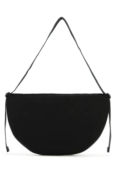 Alexander Wang Black Canvas Large Bo Shoulder Bag