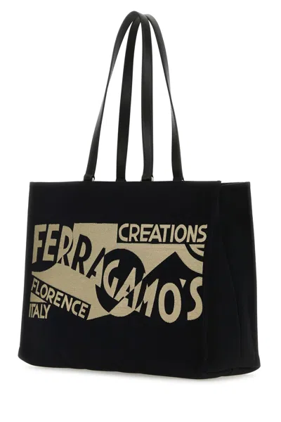 Ferragamo Mini Logo-printed Tote Handbag