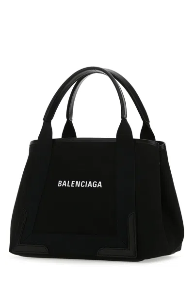 Balenciaga Borsa Cabas Navy Xs Da Donna In Nero