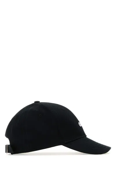 Off-white Black Cotton Baseball Cap
