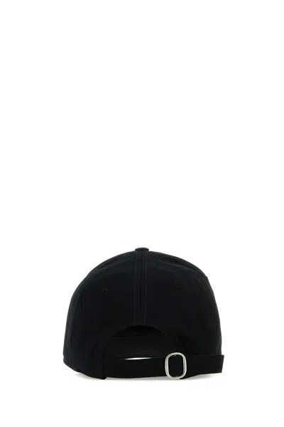 Off-white Black Cotton Baseball Cap