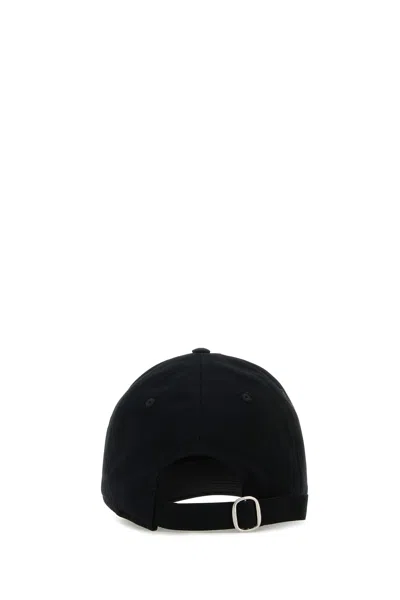 Off-white Black Cotton Baseball Cap