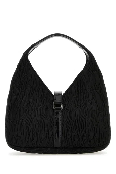Givenchy Black Fabric G-hobo Mini Handbag
