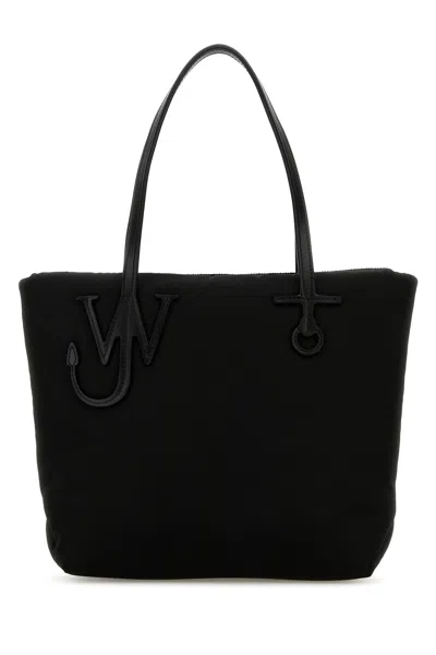Jw Anderson Puffy Anchor Shopping Bag With Top Handles