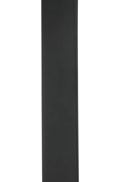 Alexander Mcqueen Signature Logo Leather Belt
