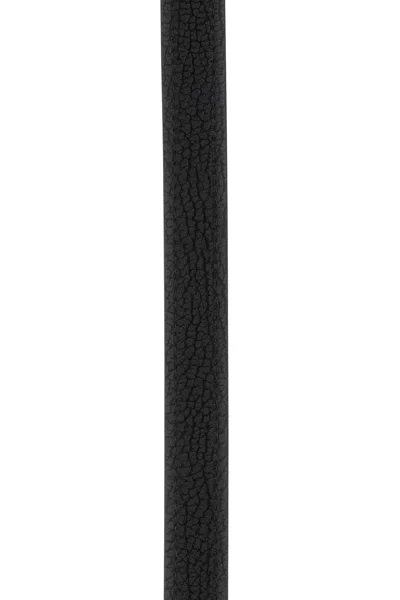 Prada Men Black Leather Belt