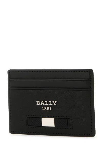Bally Black Leather Cardholder