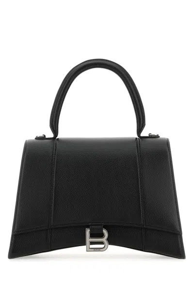 Balenciaga Hourglass Handbag With Structured Silhouette And Top Handle