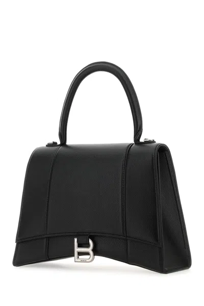 Balenciaga Hourglass Handbag With Structured Silhouette And Top Handle