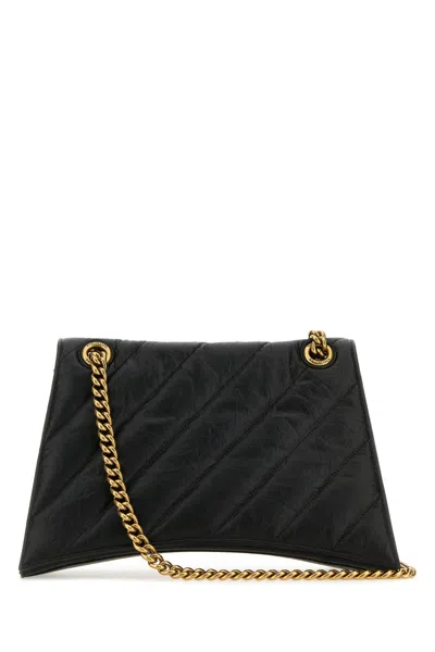 Balenciaga Crush Medium Quilted Leather Shoulder Bag
