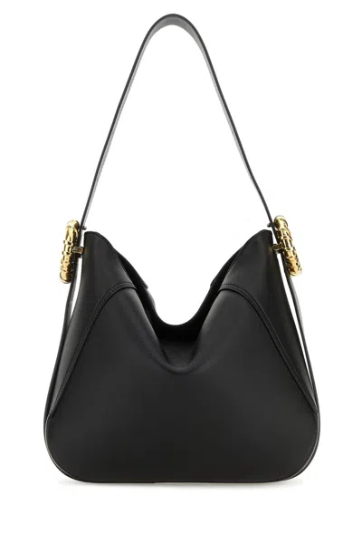 Lanvin Borsa A Spalla Melodie In Pelle Nera Donna In Black