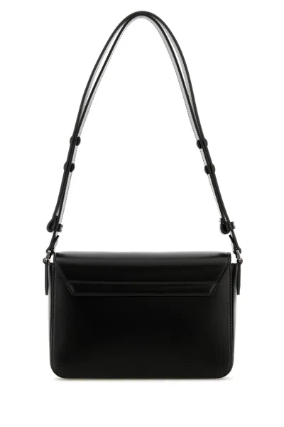 Montblanc Black Leather Meisterstuck Shoulder Bag