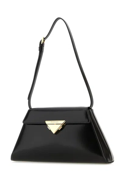 Prada Leather Shoulder Bag Adjustable Straps