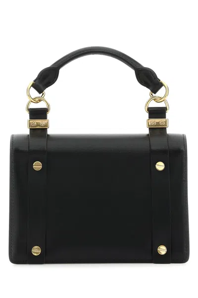Chloé Black Leather Small Ora Handbag
