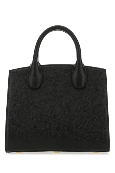 Ferragamo Studio Box Leather Shoulder Bag