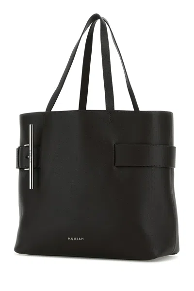 Alexander Mcqueen Alexander Mc Queen T Bar Leather Tote Bag