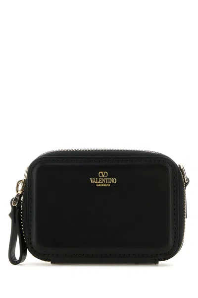Valentino Black Leather Wallet