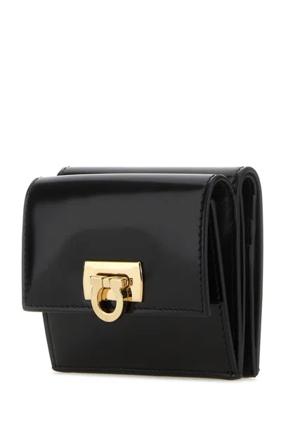 Ferragamo Portafoglio 220434760658 Nero In Black