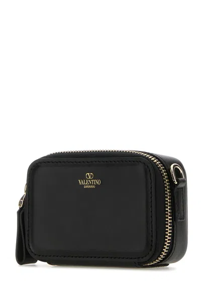 Valentino Black Leather Wallet