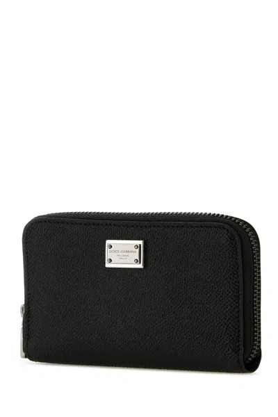 Dolce & Gabbana Black Leather Wallet