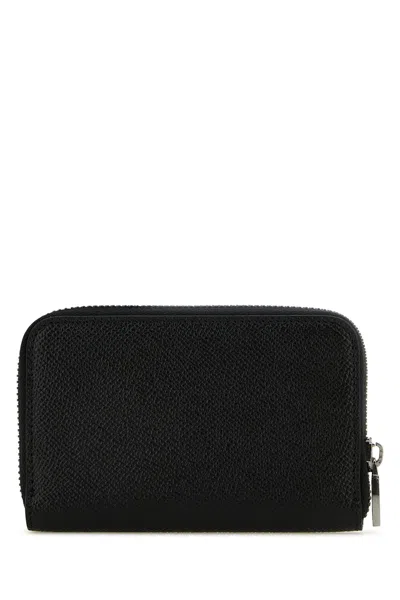 Dolce & Gabbana Black Leather Wallet