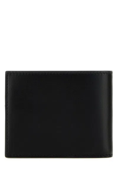 Alexander Mcqueen Leather Bifold Wallet With