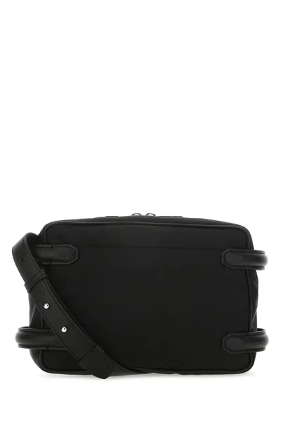 Alexander Mcqueen Alexander Mc Queen Harness Nylon Camera Bag In Black