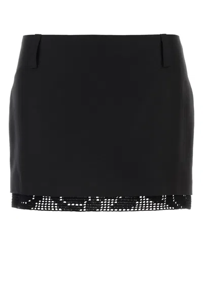 Magda Butrym Women's Silk Mini Skirt