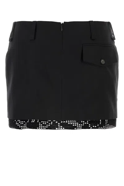 Magda Butrym Women's Silk Mini Skirt
