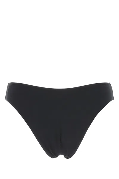 Eres Black Stretch Nylon Bikini Bottom