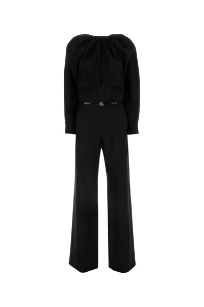Gucci Jumpsuit Wool Belted Waist