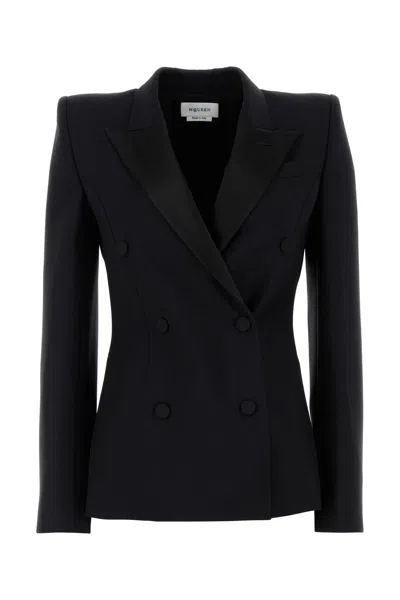 Alexander Mcqueen Women's Wool Blend Blazer