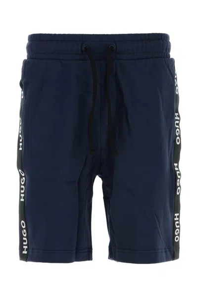 Hugo Boss Bermuda Cotton Elastic Waistband Shorts