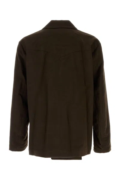 Namacheko Moleskin Cotton Blazer Notch Lapels