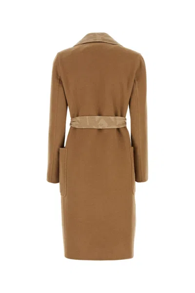 Max Mara Biscuit Camel Abito Coat