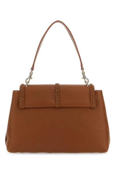 Chloé Chloe Women Caramel Leather Medium Penelope Handbag