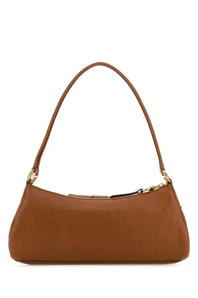 Chloé Womens Clay Brown The 99 Padlock-embellishment Leather Shoulder Bag